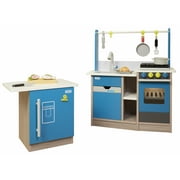 Little Tikes Classic Cook’s Kitchen with Island 2-in1 Multi Kid Interactive 360 Degree Role Play with Style, Function, Accessories and Imagination Fun, Kids Boys Girls Ages 3-8 Years