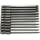 thumbnail image 4 of Screwdriver bits (11 pieces), Screwdriver bit set, Long Torx, screwdriver set, Hollow Torx Bit set, S2 steel, With security head, Hexagon shaft, 100mm, 4 of 5