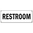 thumbnail image 1 of SignMission B-Restroom Restroom Banner Sign - John Stall Water Closet Ladies Room Bathroom, 1 of 1