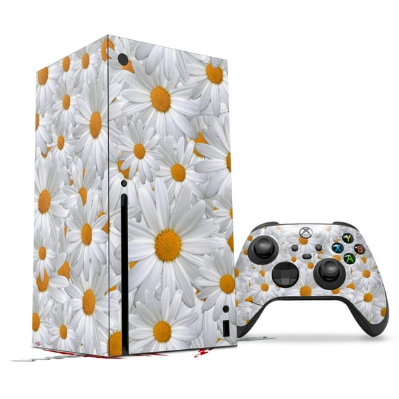WraptorSkinz Skin Wrap compatible with the 2020 XBOX Series X Console and Controller Daisys (XBOX NOT INCLUDED)