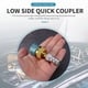 thumbnail image 2 of R1234Yf To R134A Low Side Quick Coupler, R12 To R134A Hose Adapter Fitting Connector For Car Air-Co, 2 of 5