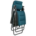 thumbnail image 3 of Lafuma Futura Air Comfort Folding Patio Lawn Recliner Chair, Coral Blue, 3 of 6