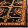 thumbnail image 3 of SAFAVIEH Easy Care Marcus Floral Geometric Runner Rug, Black/Yellow, 2'6" x 8', 3 of 5
