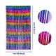 thumbnail image 4 of Cortina de flecos de arcoíris metalizados, 78,8 x 39,4 pies, paquete de 2 | Decoraciones para fiestas | Cortina de oropel de arcoíris, decoraciones de cumpleaños de arcoíris | Serpentinas del, 4 of 8