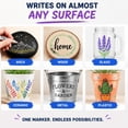 thumbnail image 4 of Oil Based Paint Marker Pens, Permanent Colored Paint Markers, Quick Dry Waterproof Marker, Multi Surface Paint Writing Pens, Pigment Markers for Glass, Wood, Metal, Plastic,DIY Art Projects, 4 of 6