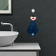 thumbnail image 5 of Toalla de mano de cocina, paño de baño absorbente que previene las bacterias, toalla colgante para B-Azul oscuro, 5 of 9