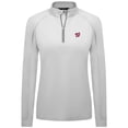 thumbnail image 2 of Women's Levelwear  White Washington Nationals Kinetic Insignia Quarter-Zip Pullover, 2 of 3