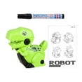 thumbnail image 2 of Juguete de dinosaurio caminando, robot con sonidos, líneas interactivas hechas a mano rastrean el juguete de los dinosaurios modelo de animales para Estilo B, 2 of 8