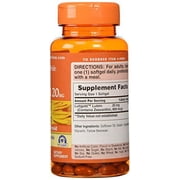 Puritans Pride Lutein with Zeaxanthin Rapid Release Softgels, 20mg, 120 Ct