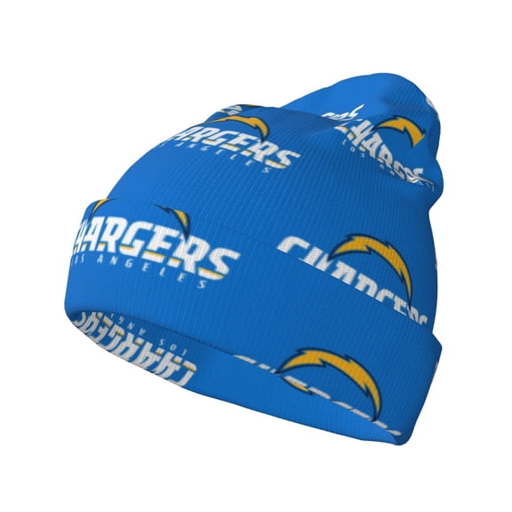 Los_Angeles Football Team Print Knitted Hat Soft Stretch Winter Cuff Beanie City Classic Hat for Men Women Game Fans Gifts