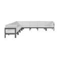 thumbnail image 6 of Meridian Furniture Nizuc White Outdoor Patio Modular Sectional, 6 of 8