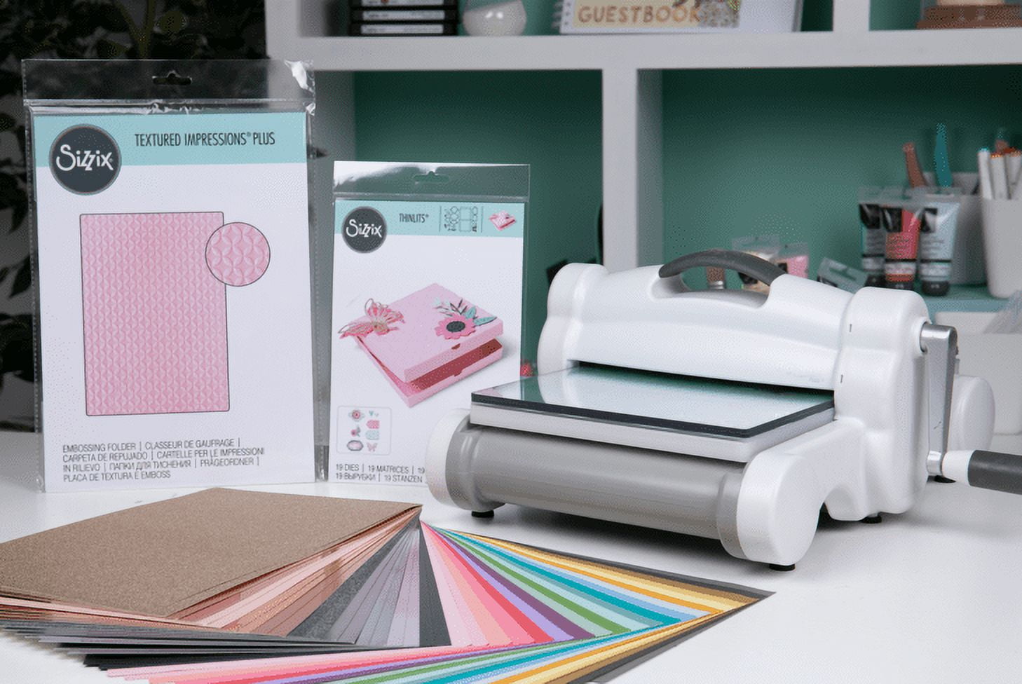 トッシー 【ＸＬサイズ相当】AIRTIGHT フルオーダー　5/3ミリ Sizzix Big Shot Plus Starter Kit - Machine, Cutting Tools, Texture