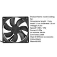 thumbnail image 3 of Router Cooling Fan,Diy Pc Cooler Tv Box Wireless Cooling Silent Quiet Dc 5V USB Power 120mm Fan(Standard Edition), 3 of 7