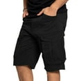 thumbnail image 3 of kamemir Men's Cargo Shorts Men's and Big Men's Loose Fit Cargo Shorts(Black,XXL), 3 of 5