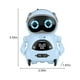 thumbnail image 2 of Pocket RC Robot Talking Interactive Dialogue Voice Recognitions Record Singing Dancing Telling Story Mini RC Robot Toys Gift, 2 of 7