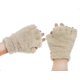 thumbnail image 2 of Guantes de pata de gato sin dedos, de piel sintética y felpa, cálidos guantes de medio dedo para invierno, bonitos guantes de cosplay con pata de gato, guantes de felpa peludos para mujeres y niñas., 2 of 4