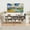 White, variant on AISWORD 55 Inch TV Stand with Power Outlet for TVs up to 60 Inch, Entertainment Center with Storage and Adjustable Shelves, Media Console with Sliding Doors for Living Room, Walnut