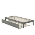 thumbnail image 2 of Colorado Twin Extra Long Bed with USB Turbo Charger and Twin Extra Long Trundle in Grey, 2 of 7