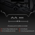 thumbnail image 2 of A-Premium [24mm] Front Suspension Stabilizer Bar Kit with Sway Bar Links Bushing & Bracket Compatible with Jeep Compass 2007-2017, Patriot 2007-2017 & Dodge Caliber 2007-2012, Replace# 5105101AA, 2 of 6