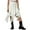 White, variant on Women's Sexy Fringe Lace-Up Skirt - Polyester/Spandex, S-XXL Sizes, 53-57cm Length, for Carnival and Night Out