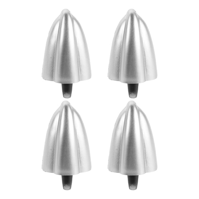 VERDANVERSE 4Ud Bases Antivibración Para Altavoces Color Plata Superficies Y Mejora Sonora