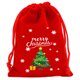 thumbnail image 1 of 5 pc Christmas Bags with Drawstrings Christmas Goody Gift Bags,for Christmas Wedding Favors, Candy Bags, Party Favors, 1 of 3