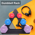 thumbnail image 3 of ForzeroDumbbell Rack, Weight Tree,Weight Rack for Dumbbells Holds 44 Pounds Weight Lifting Dumbbell for Home Dumbbell Stands Home Workout Black Dumbell Stand, 3 of 7