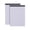 E, variant on A4 Lined Legal Pads, 2Pcs Refillable Writing Pad Refills, Wide Ruled Note Paper, Perforated Tear-Off Sheets, Multipurpose Memo Pads for Office, Business, Meetings, Daily Note-Taking Use