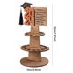 thumbnail image 2 of Regalo Dinero Titular de Madera Decorativo DIY para Aniversario Cumpleaños Decoración Naranja, 2 of 2