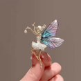 thumbnail image 5 of Tres broches de hadas y mariposas para abrigo, ramillete, moda femenina de alta gama y pin de ropa creativa, 5 of 5