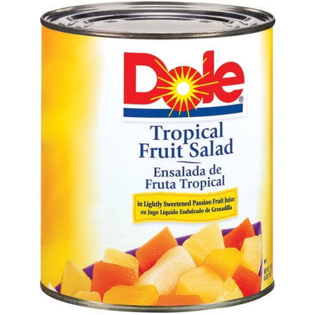 - (2 Pack) Dole Tropical Fruit Salad, 106 oz