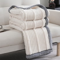 AZXY 40x60 Throw Blanket for Couch,Blankets and Throws Clearance Kids,White Throw Blanket,Small Fleece Bed Blankets Under $25