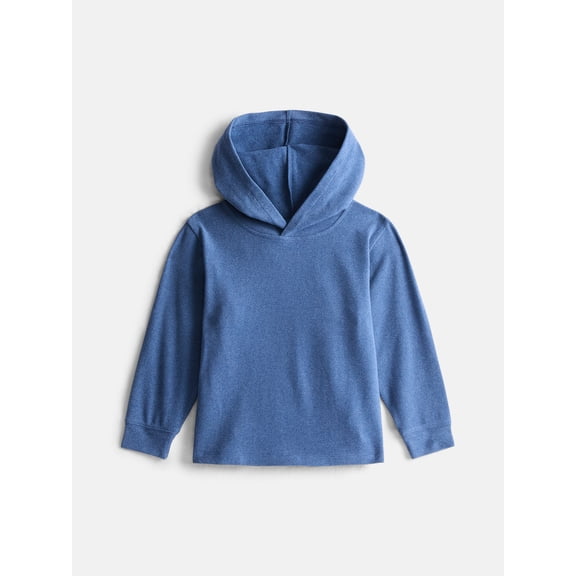 Wonder Nation Toddler Boys Cozy Hoodie with Long Sleeves, Sizes 12M-5T