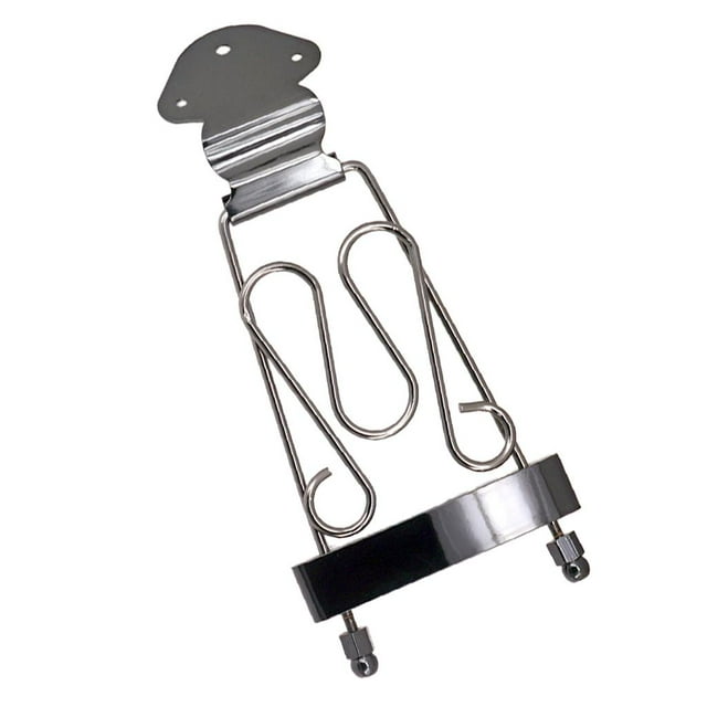 Tailpiece Bridge para Guitarra Piezas - Negro, tal se describe CUTICAT Guitar Trapeze Tailpiece