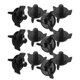 thumbnail image 2 of 12 tornillos de repuesto para casco de motocicleta, clip de reparación de visera, accesorios de repuesto para casco de motocicleta, 2 of 8