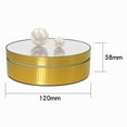 thumbnail image 2 of USB Powered Electric Rotating Display Stand Mirrors Display Stand rotating display Turntable Jewelry Holder Golden, 2 of 9