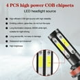 thumbnail image 5 of Car Headlight LED Canbus 9005 9006 H11 Auto Headlamp Lights, 5 of 8