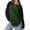 Green, variant on Oplxuo Oversized Sweatshirt for Women 2025 Fall Patchwork Crewneck Long Sleeve Pullover Tops Loose Fit Casual Raglan Shirts