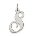 thumbnail image 1 of Pendentif Charme Collier Monogramme Initiale Lettre Délicate en Argent Sterling 925, 1 of 6