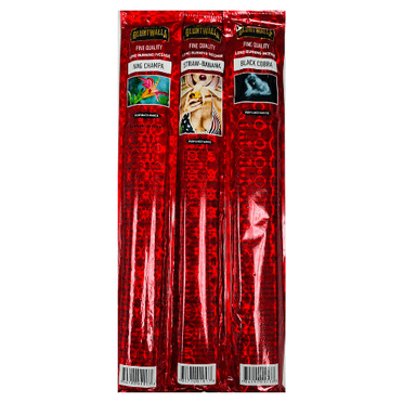 Bluntwalla Jumbo Incense Sticks Assorted 3 Pack