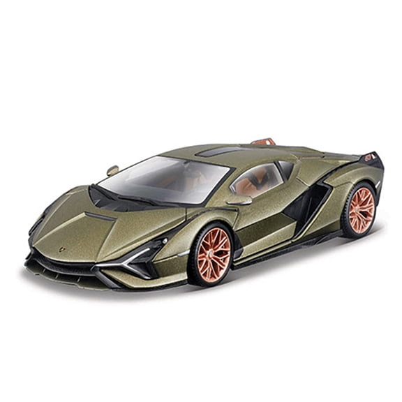 Maisto 15700-24F-GRN Lamborghini Sian FKP 37 Green Metallic Speed Icons Series 1 by 64 Diecast Model Car