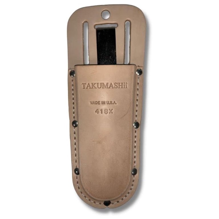 2-Pack Leather Garden Pruner Sheath - PU Leather Protective Case For Pruning Shears & Tools, Black & Brown