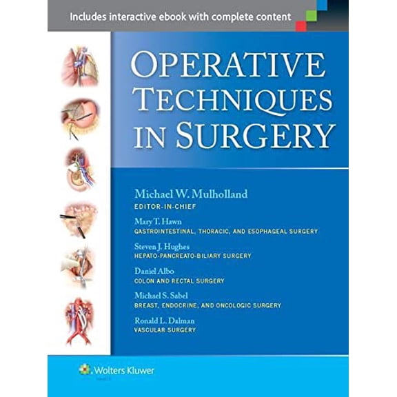 Pre-Owned Operative Techniques in Surgery (2 Volume Set), 9781451186314, 1451186312, Hardcover, First Edition edition