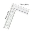 thumbnail image 2 of 2. Corrosion-Resistant Stainless Steel Measuring Tool With Double Markings For Builders, Carpenters & Tasks, 2 of 8