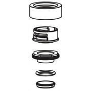 Moen 101249 Collar And Nut Kit For Faucet Handle - Glacier