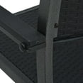 thumbnail image 5 of vidaXL 3 Piece Garden Dining Set Black, 5 of 5