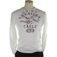 thumbnail image 1 of Suéter de punto ajuste Vintage American Eagle Outfitters blanco pequeño, 1 of 1