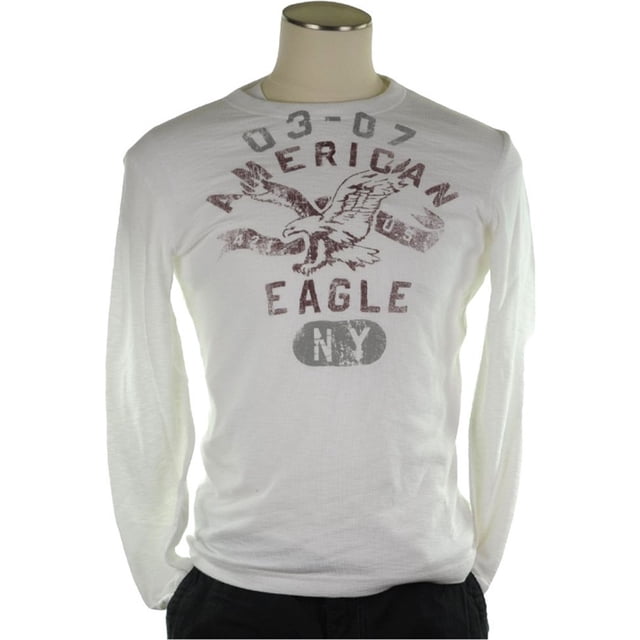 Suéter de punto ajuste Vintage American Eagle Outfitters blanco pequeño