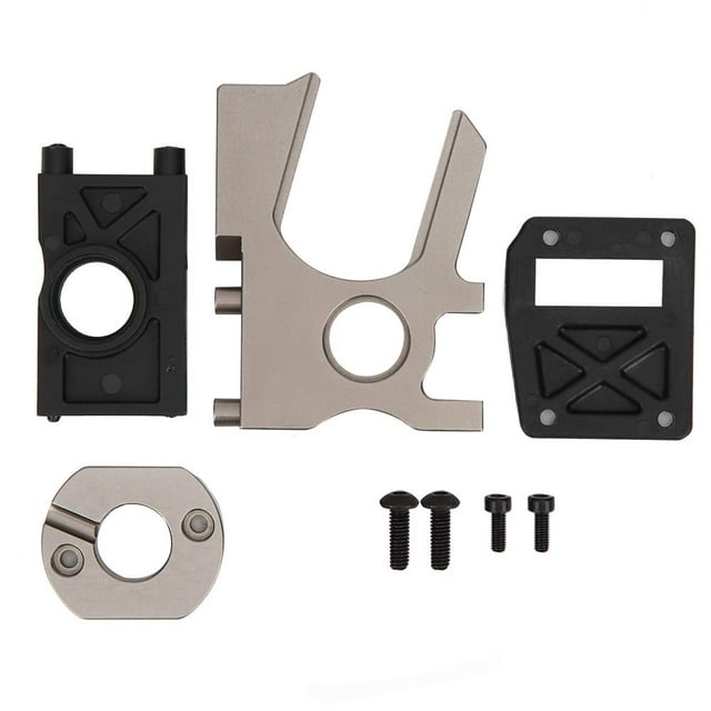 01 1/8 Motor Mounting Holder, RC Car Motor Base Mount Parts RC Car Motor Mounting Holder for 1/8 Nitro Conversion Brushless Motor for 1/8 Oil Drive Car General