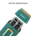 thumbnail image 4 of Maquinilla de Afeitar Eléctrica KEMEI Recargable para Hombre, 4 of 7